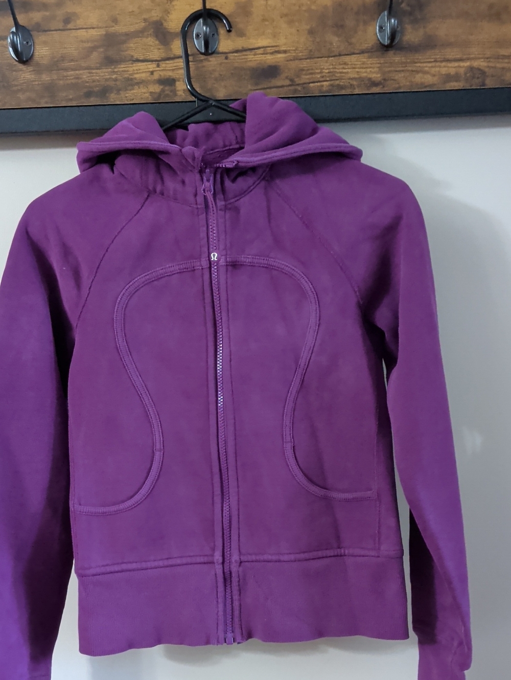 lululemon athletica Purple Full-Zip Scuba Hoodie